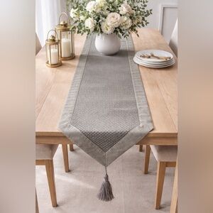 Elegant Olive Table Runner